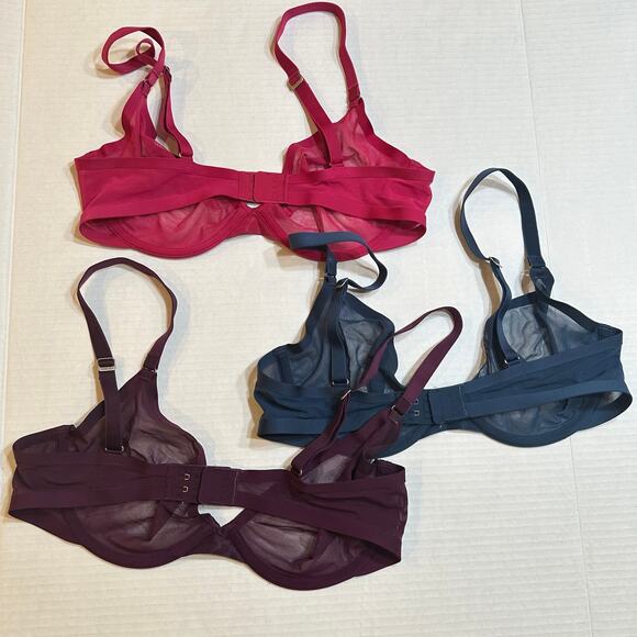 Bundle of Cuup Bras sz 32D Underwire Mesh Bra - Picture 8 of 12